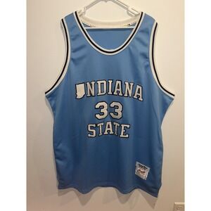 Vintage Sportswear Larry Bird Indiana State University Jersey 58 Baby Blue 58